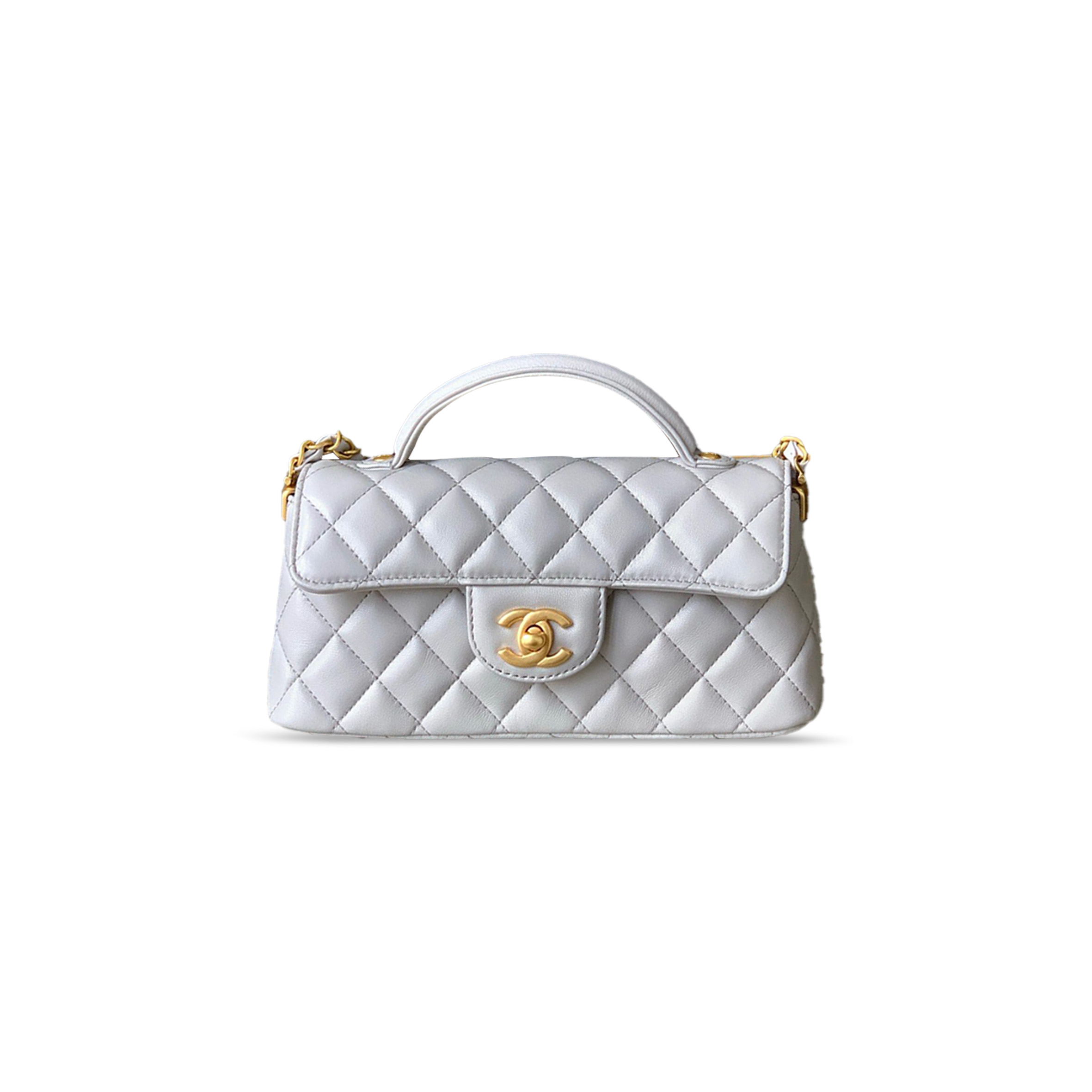 Ch*el mini top handle flap bag as5354 (22*12*6cm)